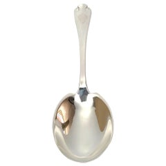 Tiffany & Co. Flemish Sterling Silver Berry/Casserole Spoon with Mono