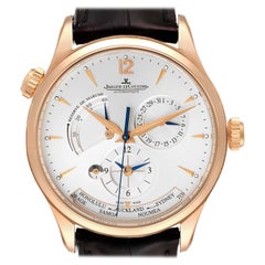 Jaeger Lecoultre Master Geographic Watch 176.2.29.S Q1422521 Box Papers