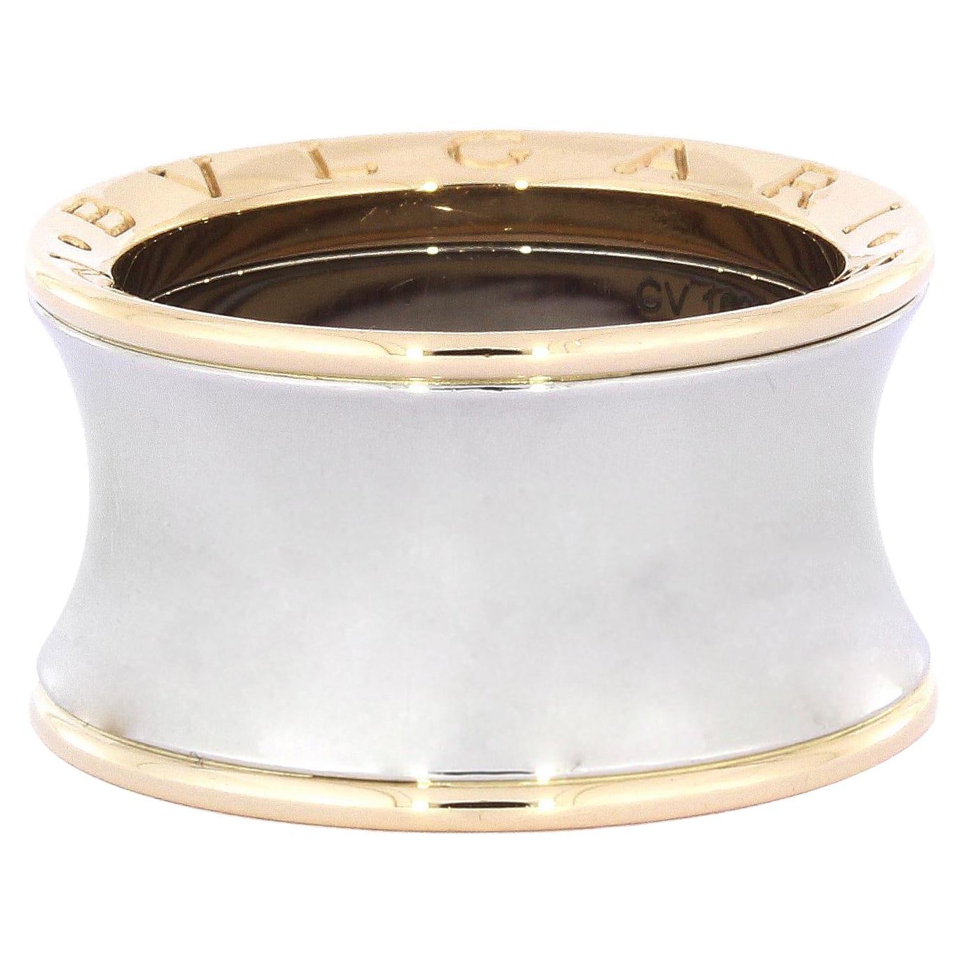 Bvlgari B.Zero1 Anish Kapoor 18k Rosegold Steel Band Ring