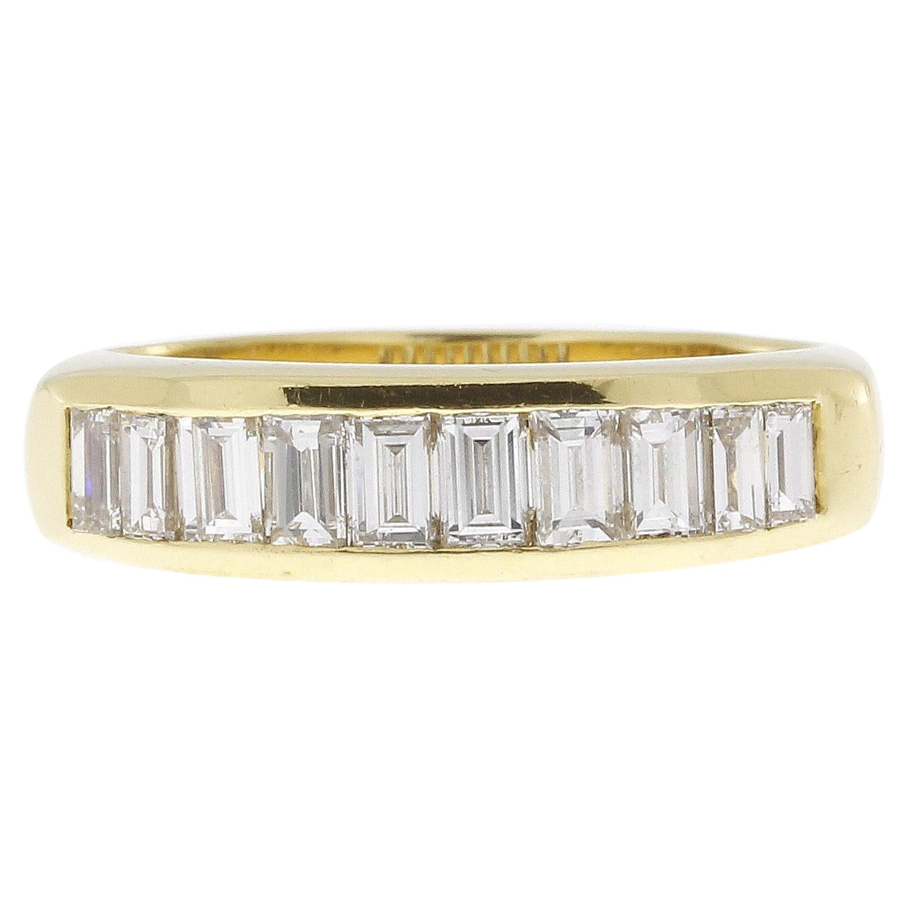 Vintage 1.5 Carat Baguette Diamond Ring