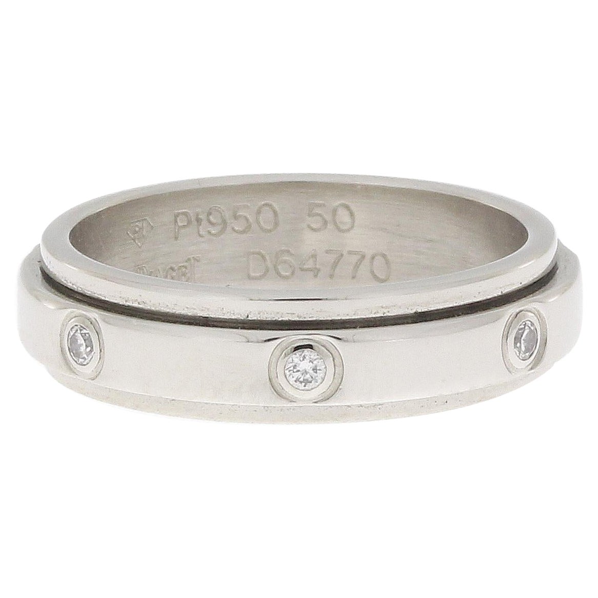 Piaget Possession Eternity Band Diamond Platinum Wedding Ring For Sale