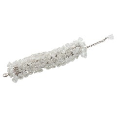 Bracelet vintage en cristal Lalique Muguet Lily of the Valley