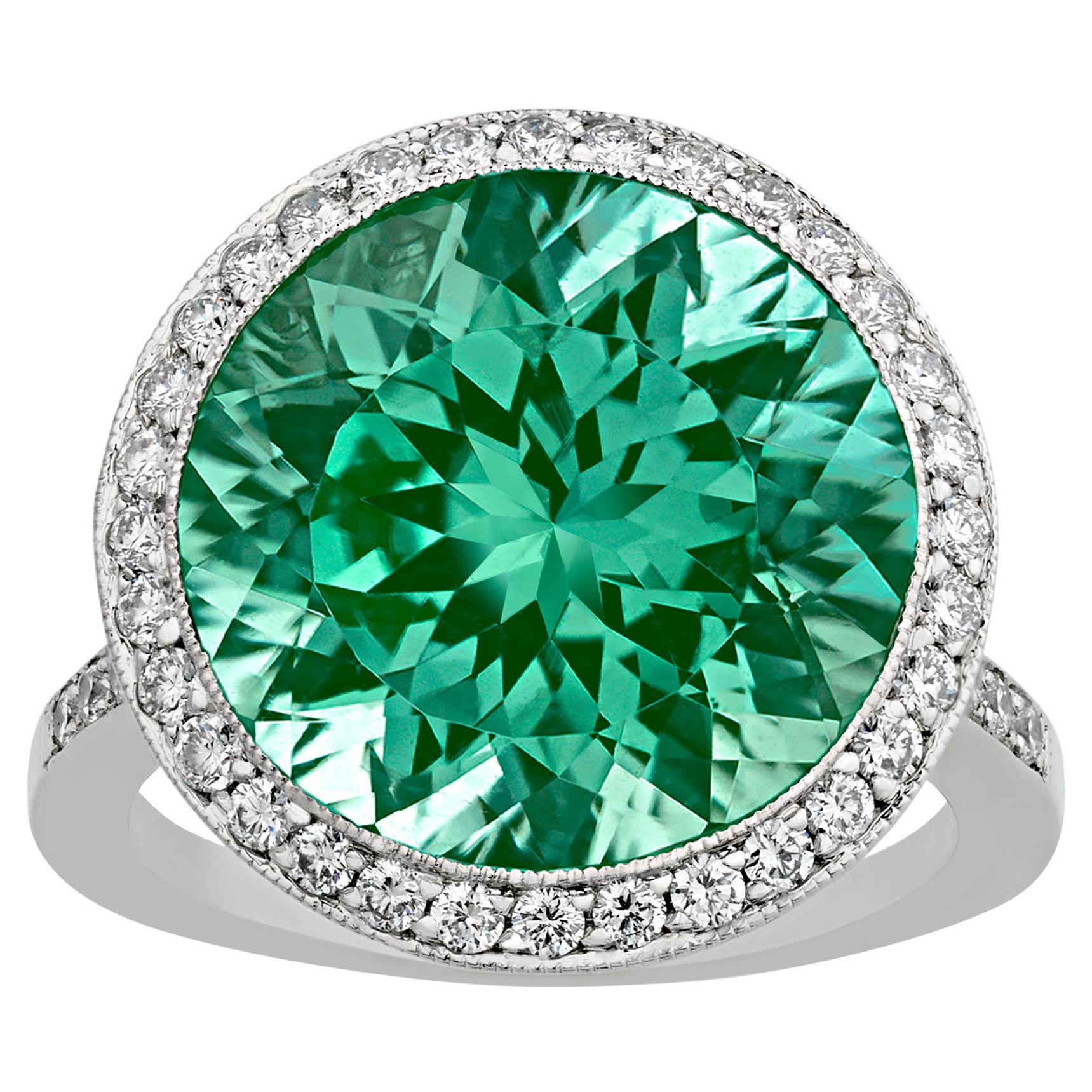 Green Tourmaline Ring by Tiffany & Co., 8.73 Carats