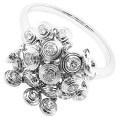 Anillo Cartier Diamant Leger De Oro Blanco