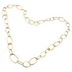 Pomellato Catene Rose Gold Long Link Necklace