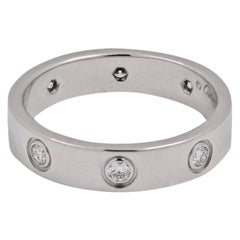 Cartier Love White Gold Diamond Wedding Band