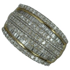Bling 0.50ct Diamond 9 Carat Gold Cluster Ring