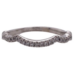 Neil Lane Bridal Wedding 1/6 Tcw Diamond 14k White Gold