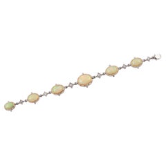 18k Gold Link Bracelets
