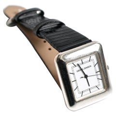 Retro Georg Jensen Denmark Sterling Silver Watch Designed by Lene Munth