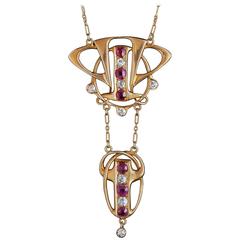 Archibald Knox Rare Liberty & Co. Necklace 10
