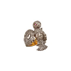 Goddess Laxmi Statement Ring