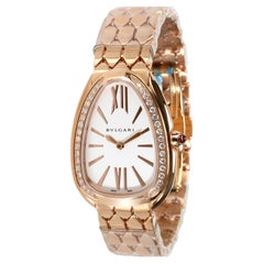 Bulgari Serpenti 103146 Damenuhr aus 18 Karat Roségold