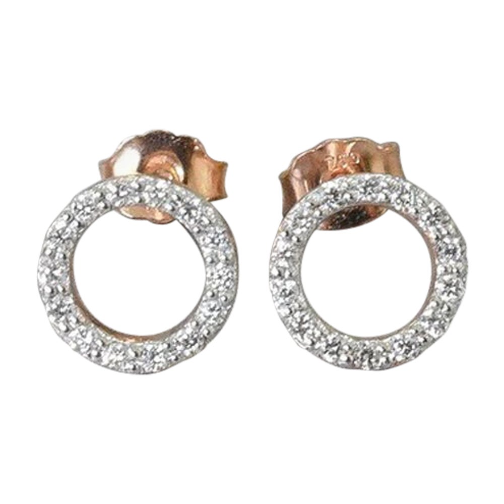 Diamond stud looking earrings For Sale at 1stDibs