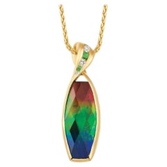 Schneider Wonder 14K Gold Diamond AA Grade Pendant