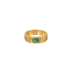 Emerald Diamond Band