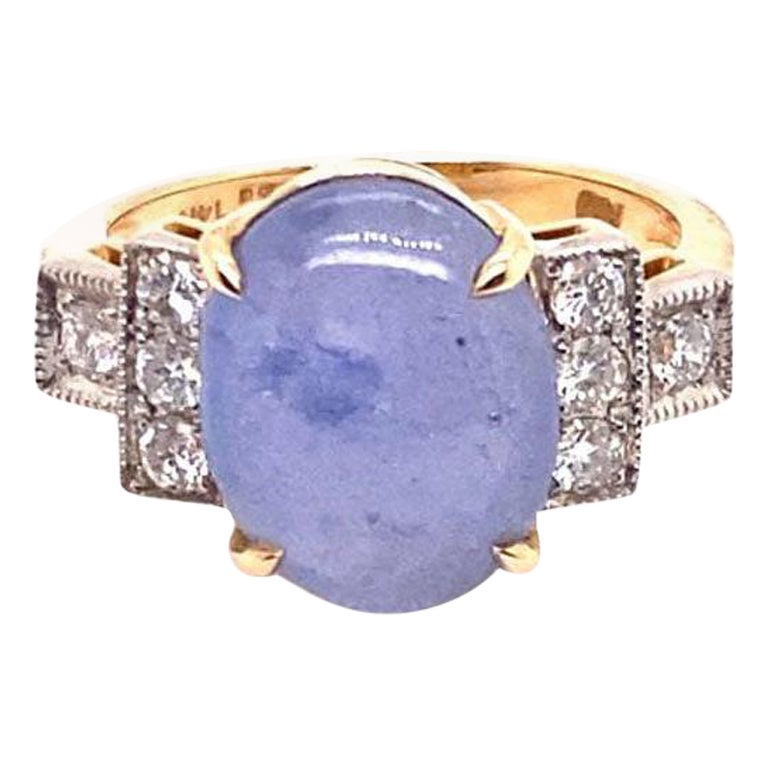 Bague Homme En Argent 925 Sertie D'un Saphir Jaune Naturel 3.40ct - Taille 7, Faite Main En Inde