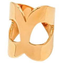 Venetian Mask Ring in 18kt Gold by Mohamad Kamra