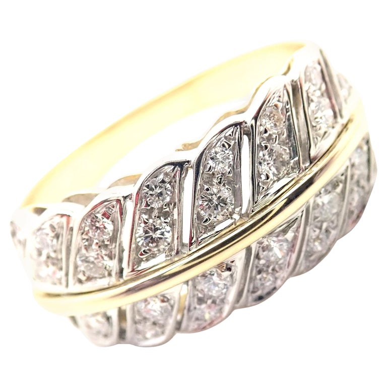 H. Stern Diamond Yellow Gold Band Ring For Sale at 1stDibs | h stern jewelry