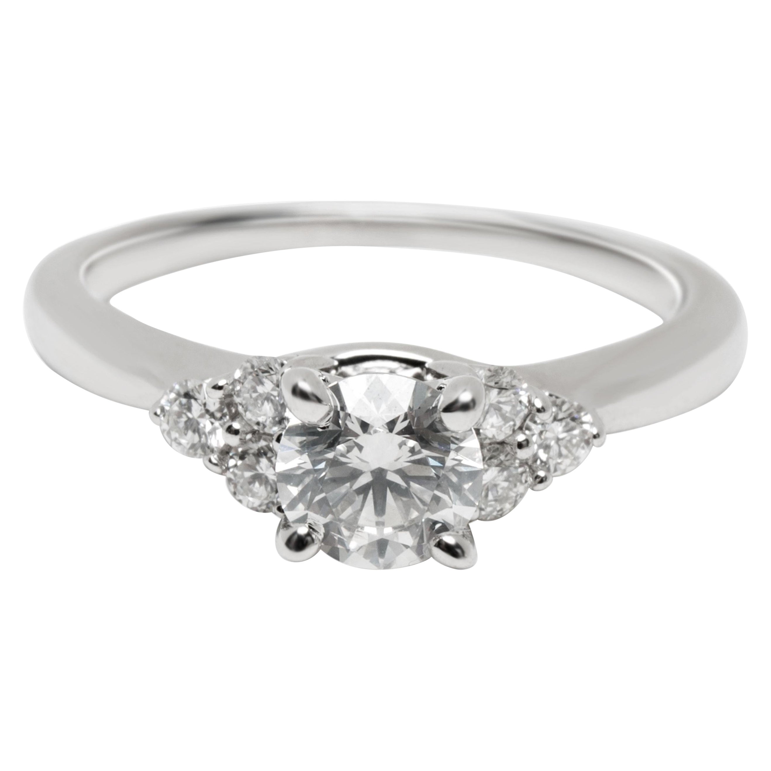 James Allen Diamond Diamond Engagement Ring in 18K White Gold E I1 0.95 CTW