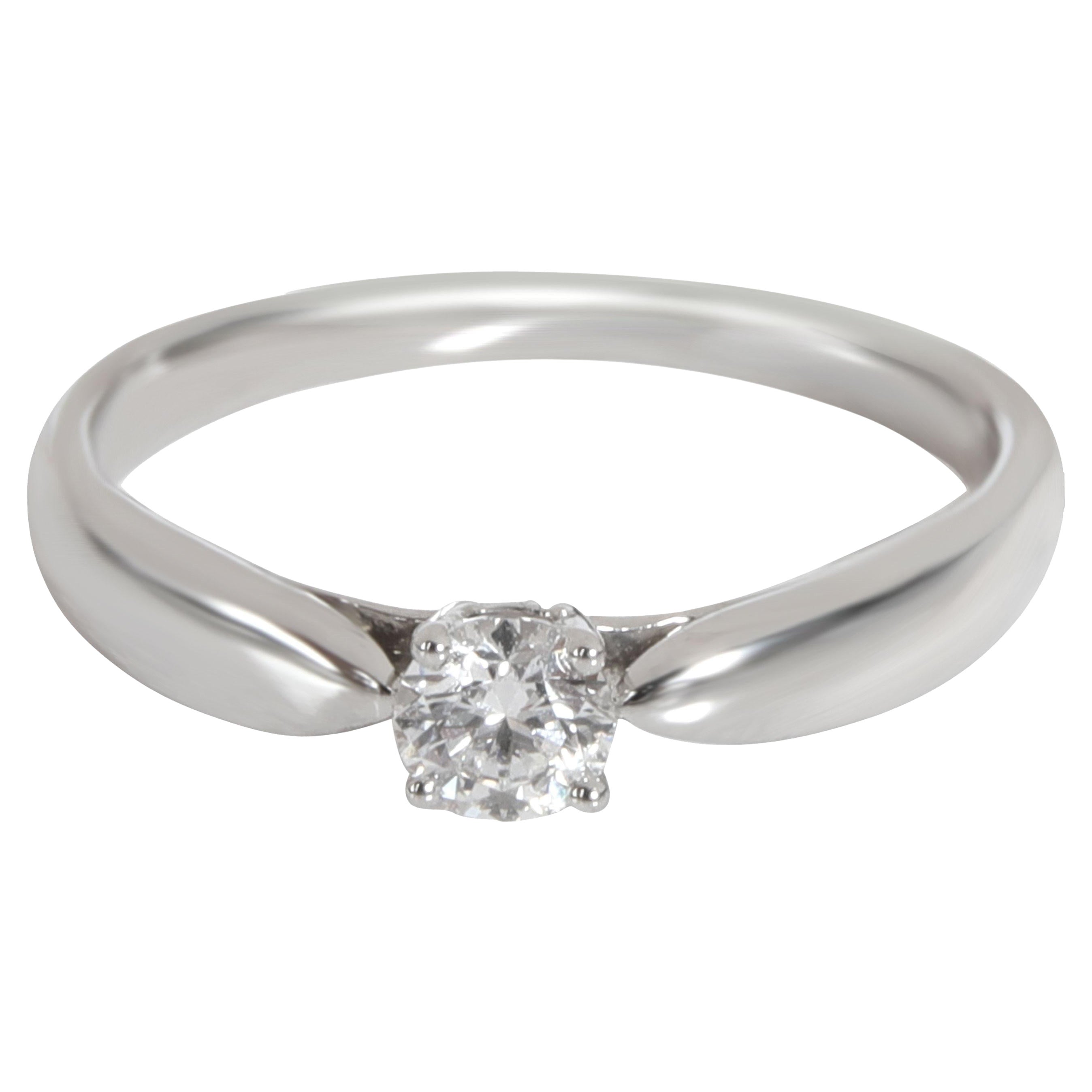 Tiffany & Co. Harmony Diamond Engagement Ring in Platinum E VS1 0.19 CTW