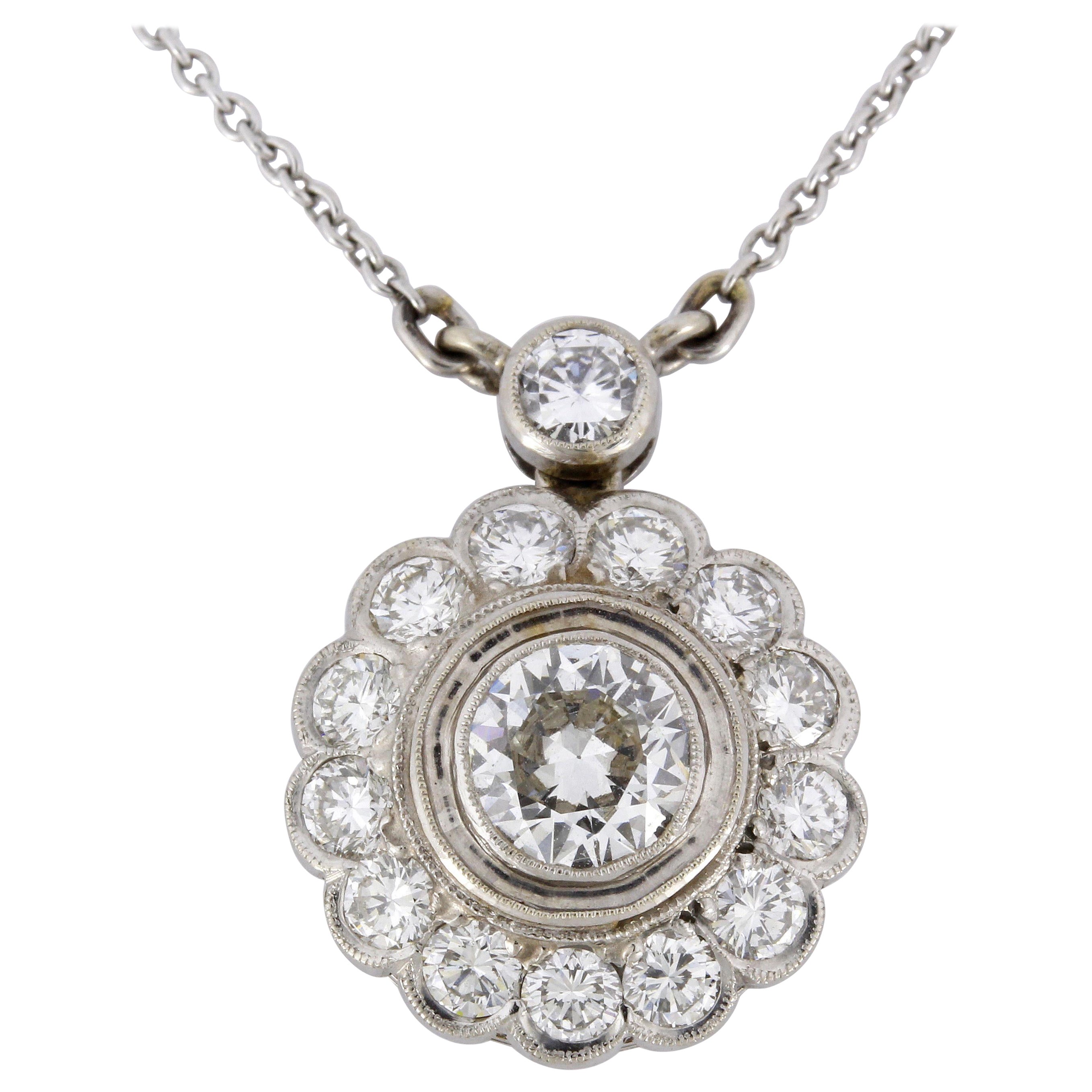 2 Carat Diamond Necklace at 1stDibs 2 carat diamond pendant, 2 carat