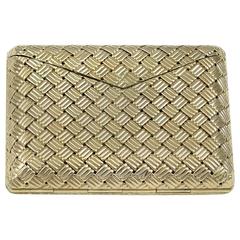 Tiffany & Co. Gold Travel Clock 8