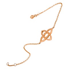 Connected Hearts Bracelet in 18kt Rose Gold