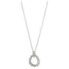 Hearts on Fire Aerial Diamond Necklace in 18K White Gold 0.85 CTW