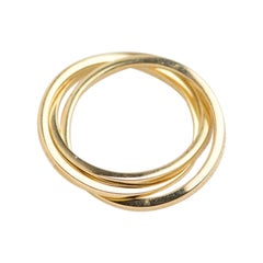 9 Karat Recycled Yellow Gold Band Ring