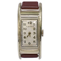 Art Deco Rolled Gold Filled Watch by Bulova, USA, c1928