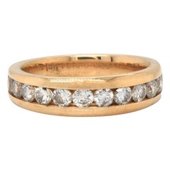 1.00ctw Diamond Channel Set Band Ring in 14K Yellow Gold