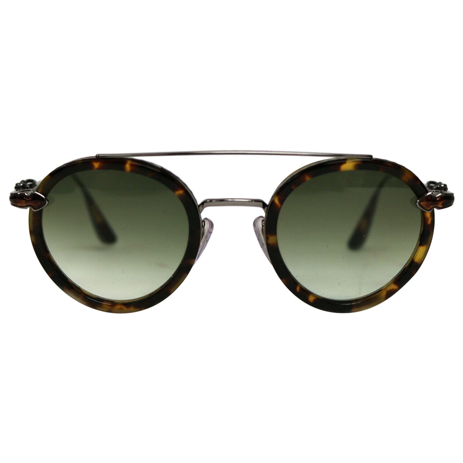 Chrome Hearts BoJimr II Tortoise Sunglasses with Case For Sale