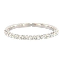 New Gabriel & Co. 0.23ctw Diamond Wedding Band Ring in 14K White Gold