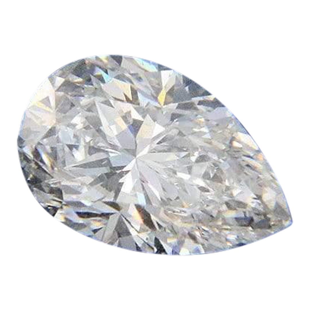 Loose Diamond, 1.41 CT, GIA Certified, Pear Brilliant Cut For Sale