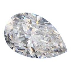 Loose Diamond, 1.41 CT, GIA Certified, Pear Brilliant Cut