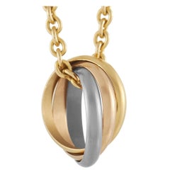 Cartier Trinity 18K Yellow Gold Pendant Necklace