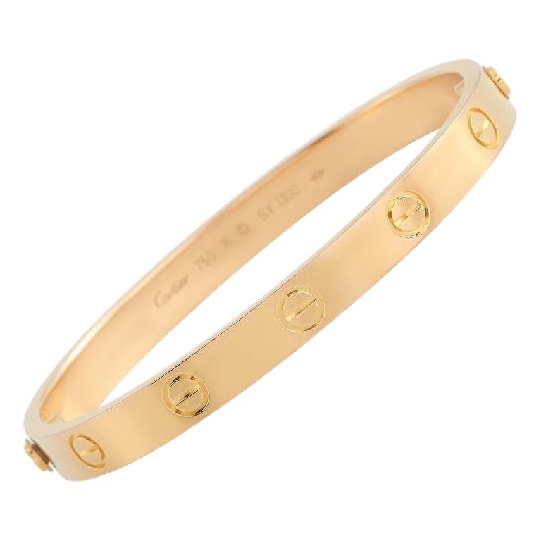 Cartier Love 18K Rose Gold Bracelet