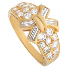 Mauboussin 18K Yellow Gold 1.50 Ct Diamond Ring