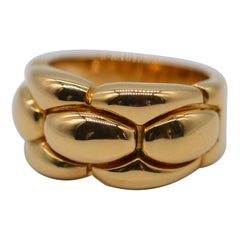 Cartier 18K Yellow Gold Ring Unworn 
