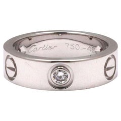 Cartier Love White Gold Diamond Ring