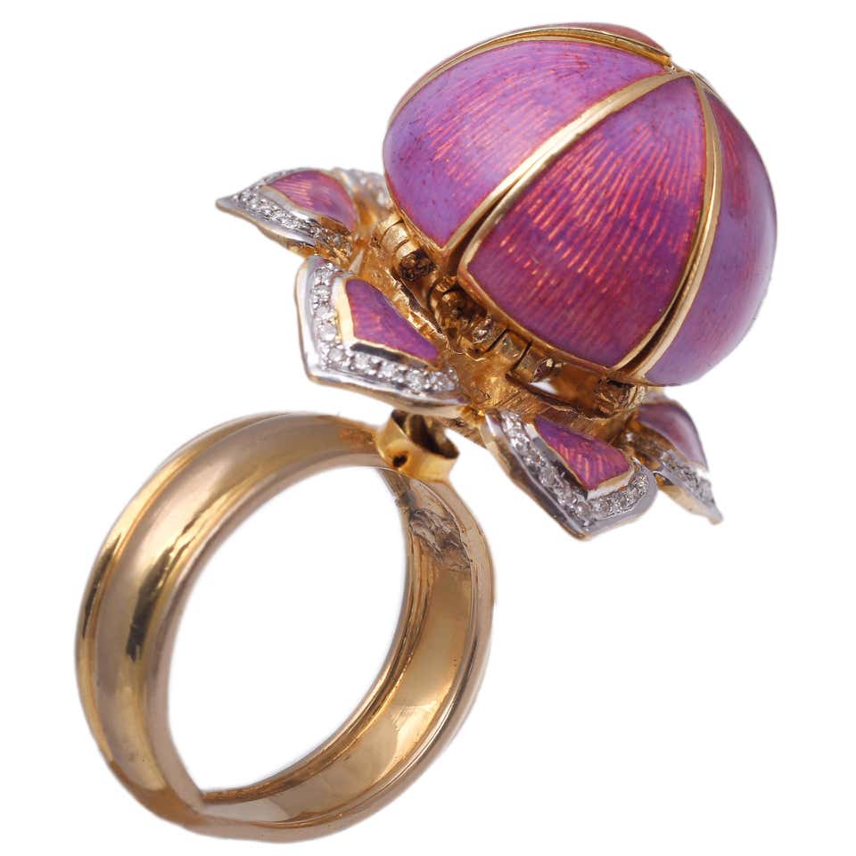 18k gold Rosecut Diamond and Ruby String Necklace For Sale at 1stDibs ...