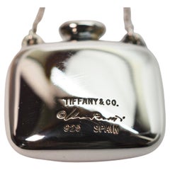 Elsa Perretti for Tiffany & Co. Sterling Silver Square Bottle Pendant