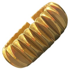 18kt Gold Retro Bracelet