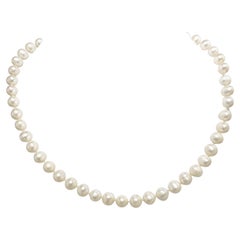 Cultured Pearl Necklace, Fresh Water Pearls