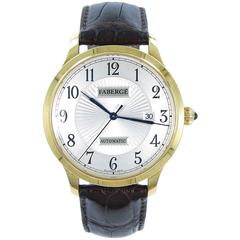 Faberge Yellow Gold Agathon Automatic Wristwatch Ref NR54/M1102