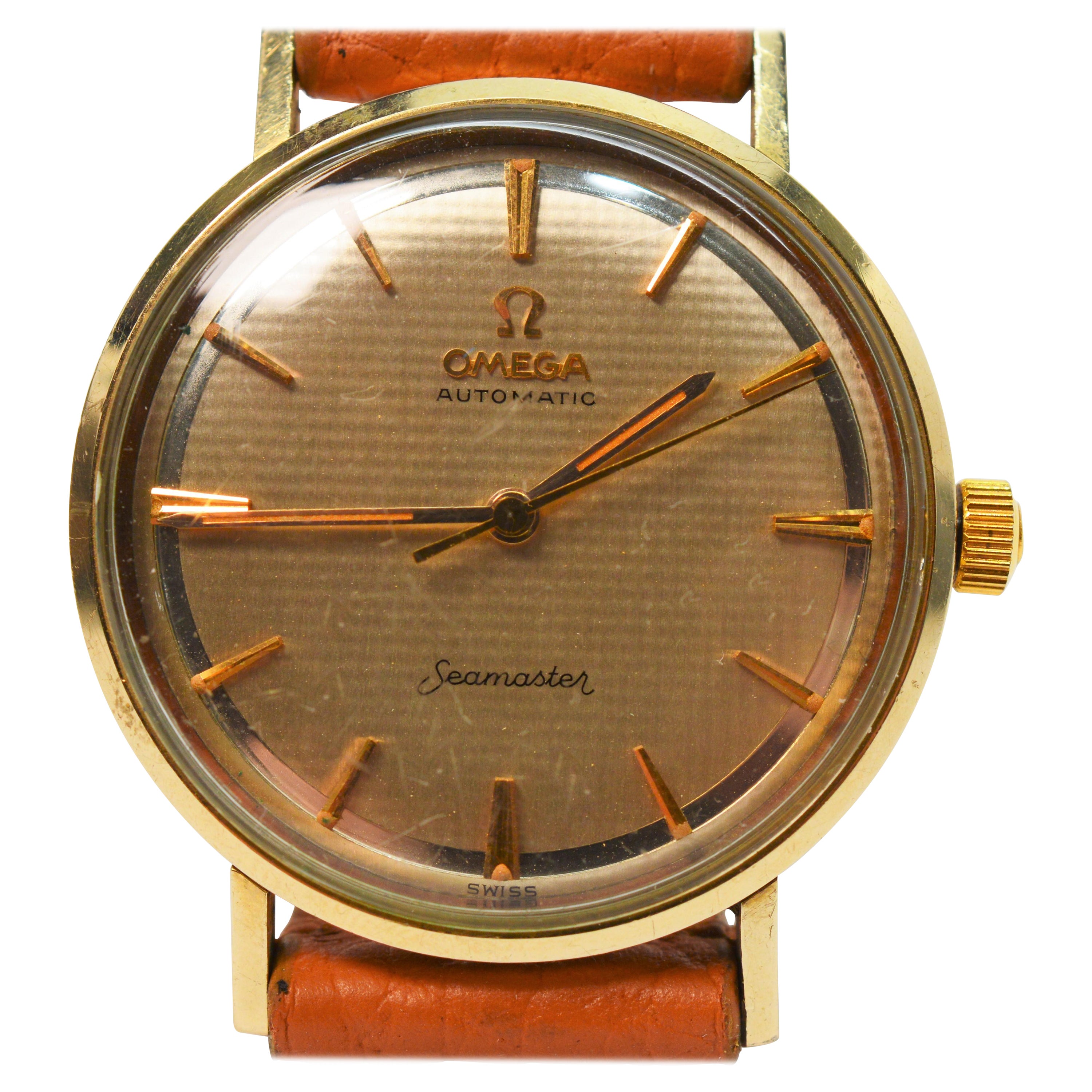 Vintage Men's Omega Seamaster Automatic Wristwatch  