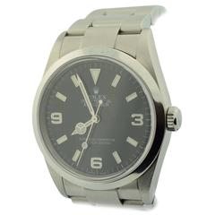 Rolex Stainless Steel Explorer One Automatic Wristwatch Ref 114270