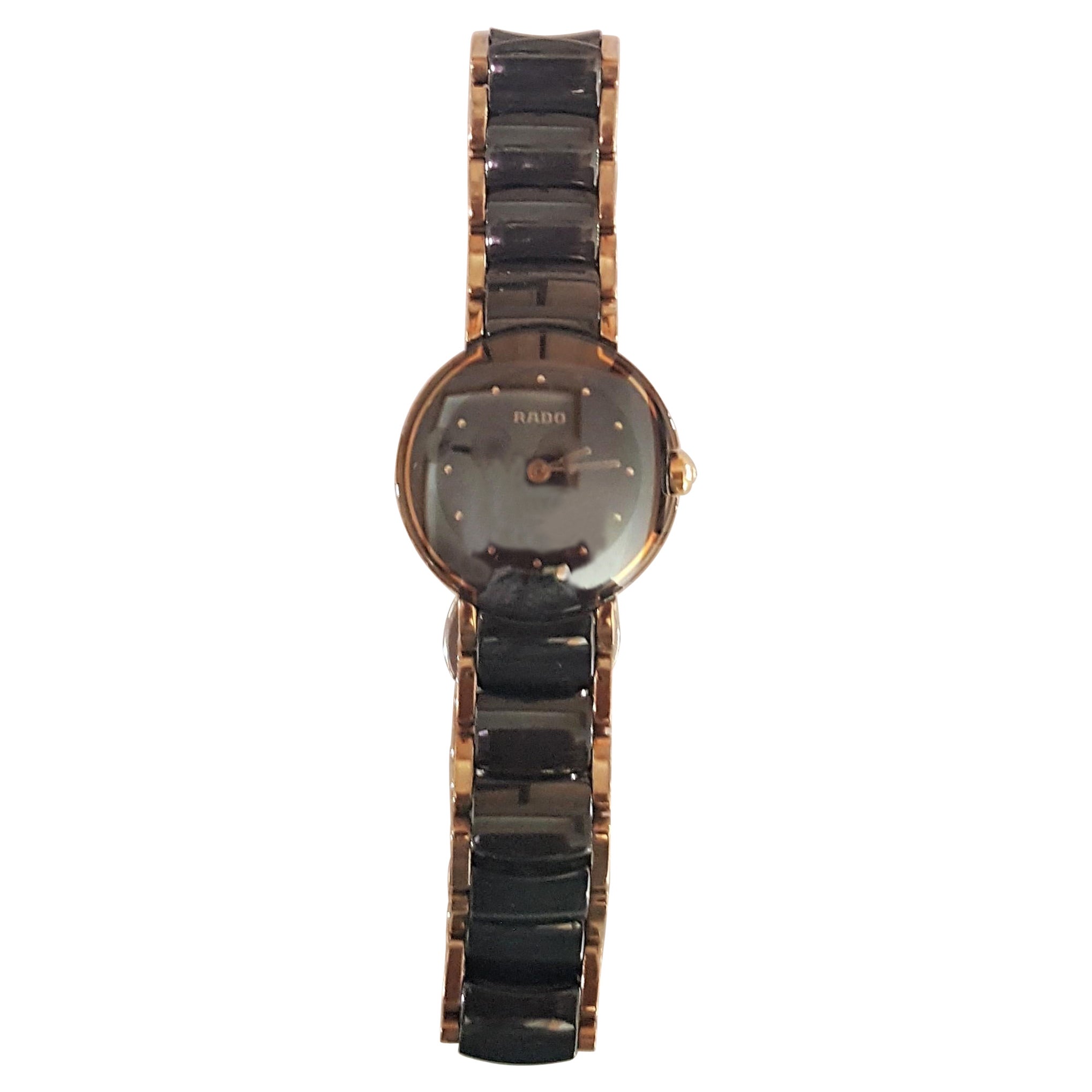 Rado, montre suisse ronde Diastar résistante aux rayures, entièrement révisée en vente
