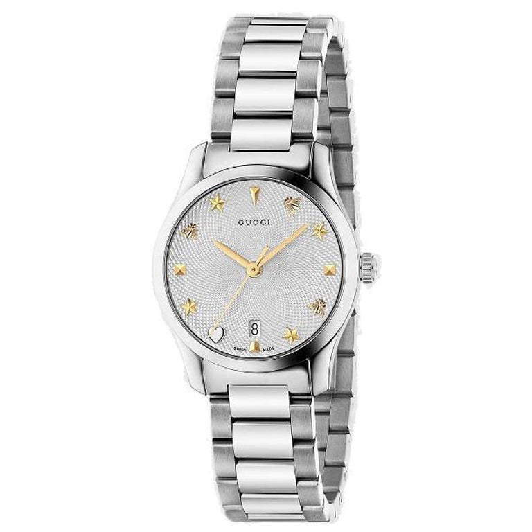 Gucci G-Timeless Ladies Watch YA126572A For Sale at 1stDibs